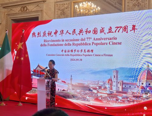 Celebrato a Firenze il 77° anniversario della fondazione della Repubblica Popolare Cinese